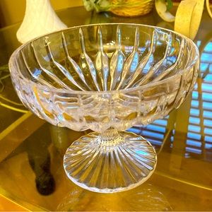 Lead Crystal Candy Dish